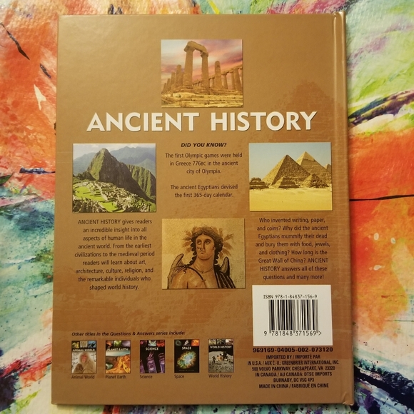 Set of 2 Books: Q & A, Ancient & World History Explore Educational Book NWT - Picture 3 of 9